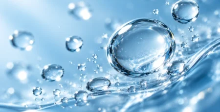 HOCl water droplets